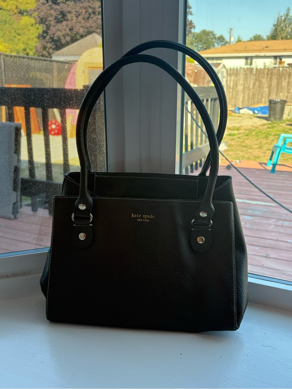 Kate Spade Brown Leather Shoulder Bag